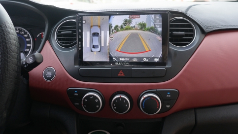 Màn hình DVD Android liền camera 360 xe Hyundai i10 2014 - 2020 | Elliview S4 Basic